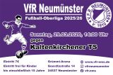 Ankündigungsplakat für das Spiel gegen die Kaltenkirchener TS