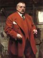 Anders Zorn, Selbstbildnis in Rot, 1915, Öl auf Leinwand, 120 x 90 cm, Zornmuseet, Mora