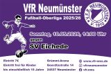 Ankündigungsplakat für das Spiel gegen den SV Eichede